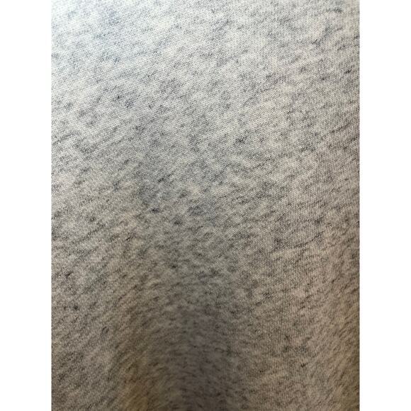 J. Crew Women XS Geometric Chevron Metallic Long Sleeve Sweatshirt Grey & Gold - Picture 9 of 11